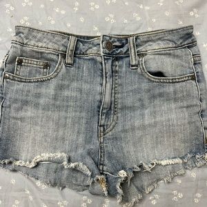 Talula cut off jean shorts